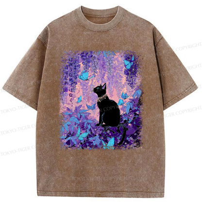 Tokyo-Tiger To Roam Is To Seek, Not To Lose Washed T-Shirt