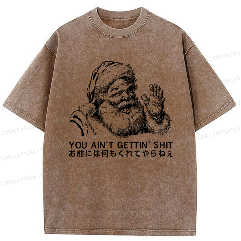 Tokyo-Tiger You Ain’t Gettin’ Anything Washed T-Shirt