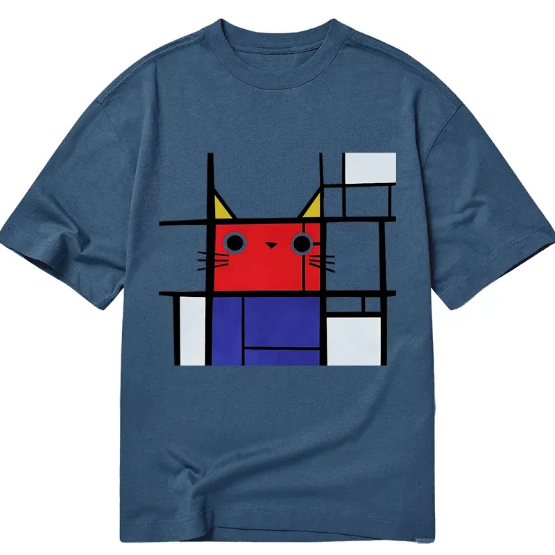 Tokyo-Tiger Abstract Art Cat Classic T-Shirt