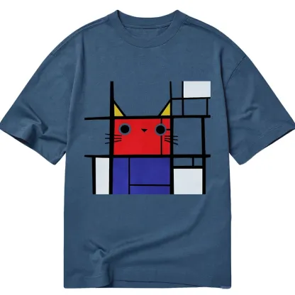 Tokyo-Tiger Abstract Art Cat Classic T-Shirt
