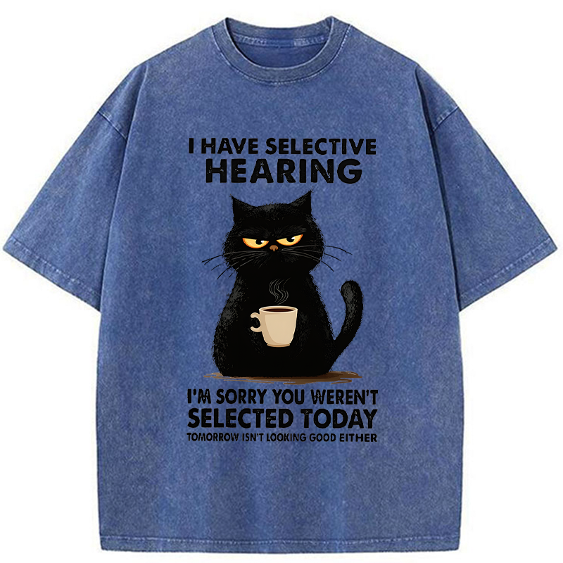 Tokyo-Tiger Not Selected Today Washed T-Shirt