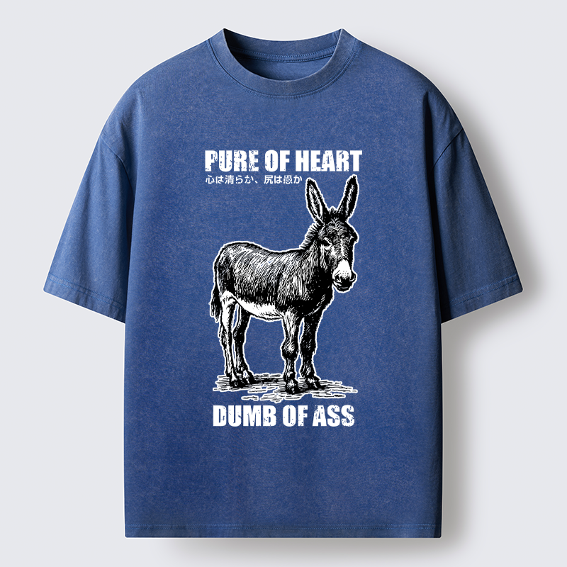 Tokyo-Tiger Good Heart, Empty Head Washed T-Shirt