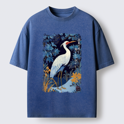 Tokyo-Tiger The Journey of a Thousand Miles Washed T-Shirt