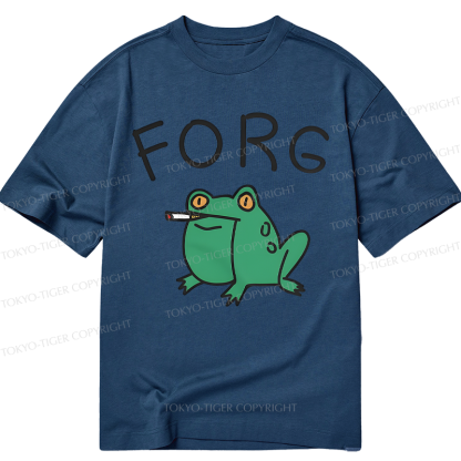Tokyo-Tiger Smoking Frog Classic T-Shirt