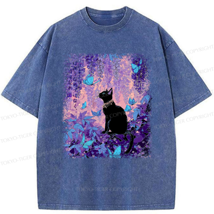 Tokyo-Tiger To Roam Is To Seek, Not To Lose Washed T-Shirt