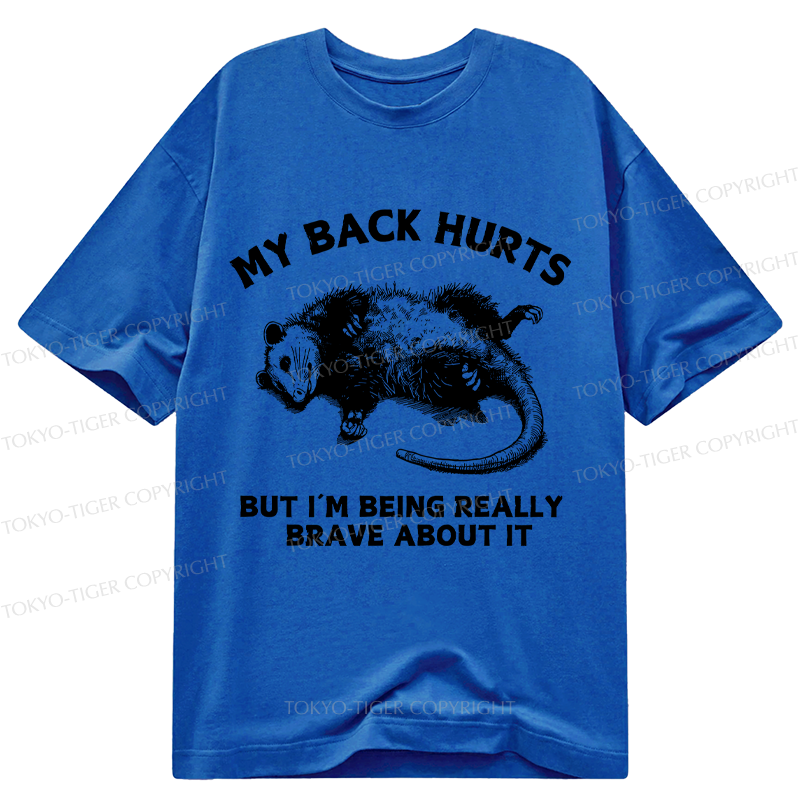 Tokyo-Tiger Opossum Lying Down Classic T-Shirt