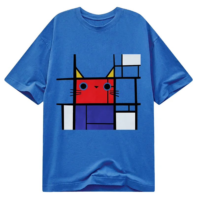 Tokyo-Tiger Abstract Art Cat Classic T-Shirt