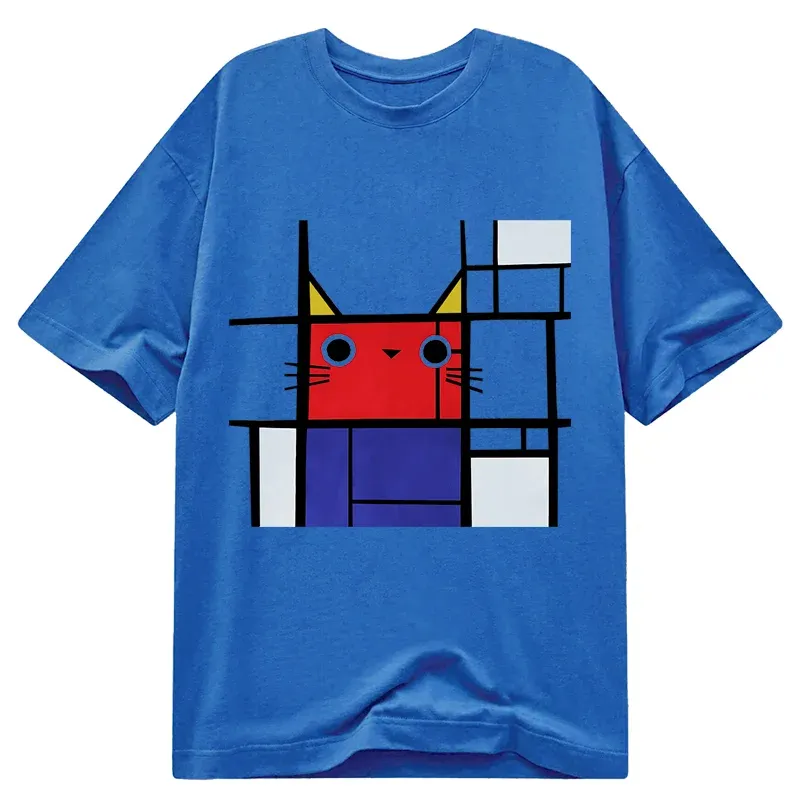 Tokyo-Tiger Abstract Art Cat Classic T-Shirt