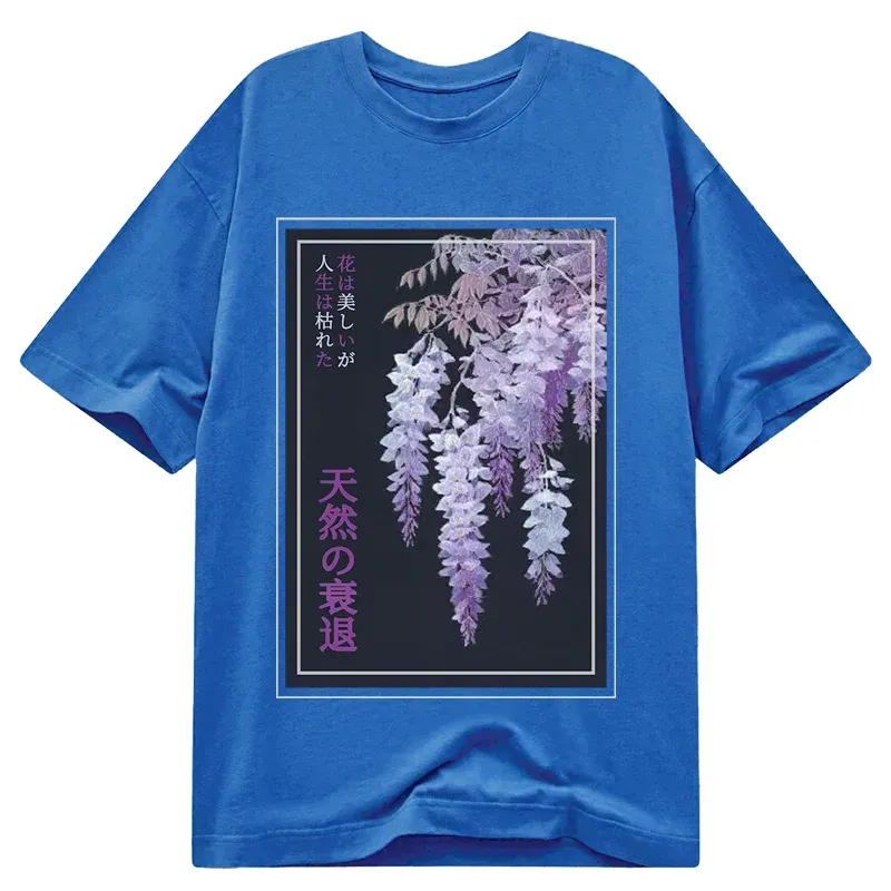 Tokyo-Tiger Wisteria Jpanese Flowers Poster Classic T-Shirt