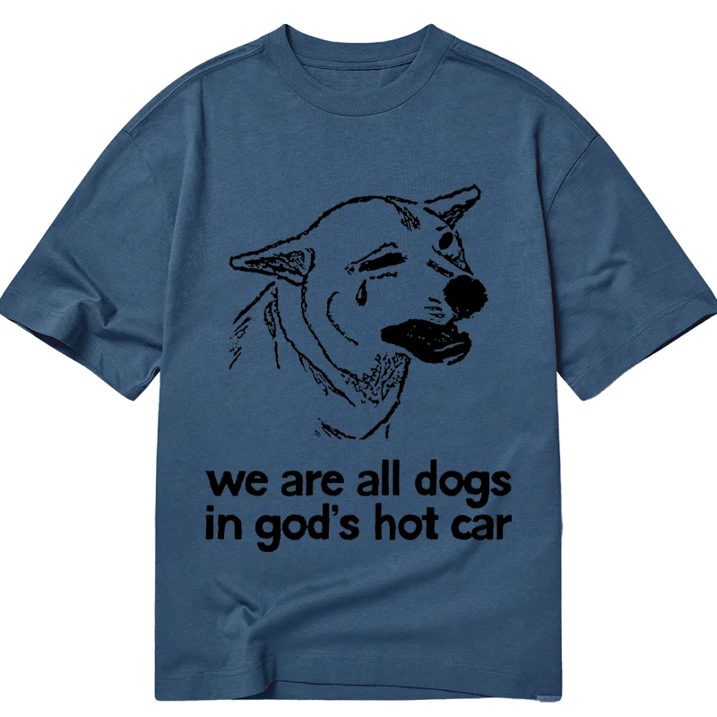 Tokyo-Tiger Sad Dog Funny Classic T-Shirt