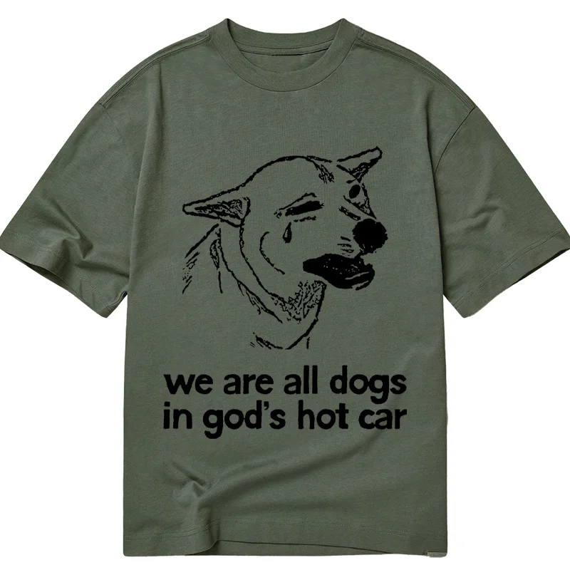 Tokyo-Tiger Sad Dog Funny Classic T-Shirt