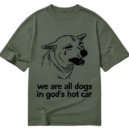 Tokyo-Tiger Sad Dog Funny Classic T-Shirt