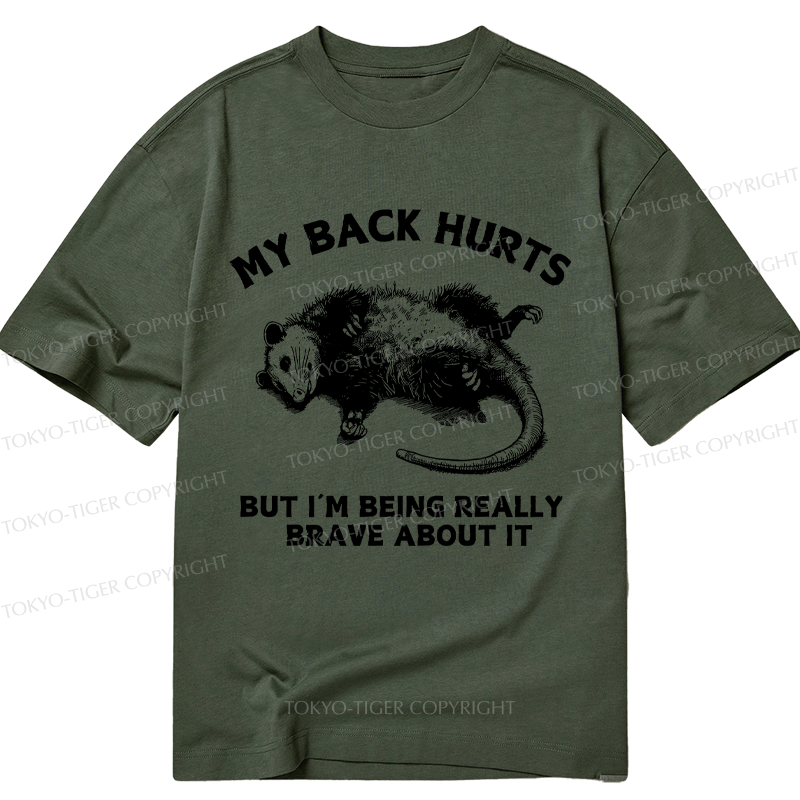 Tokyo-Tiger Opossum Lying Down Classic T-Shirt