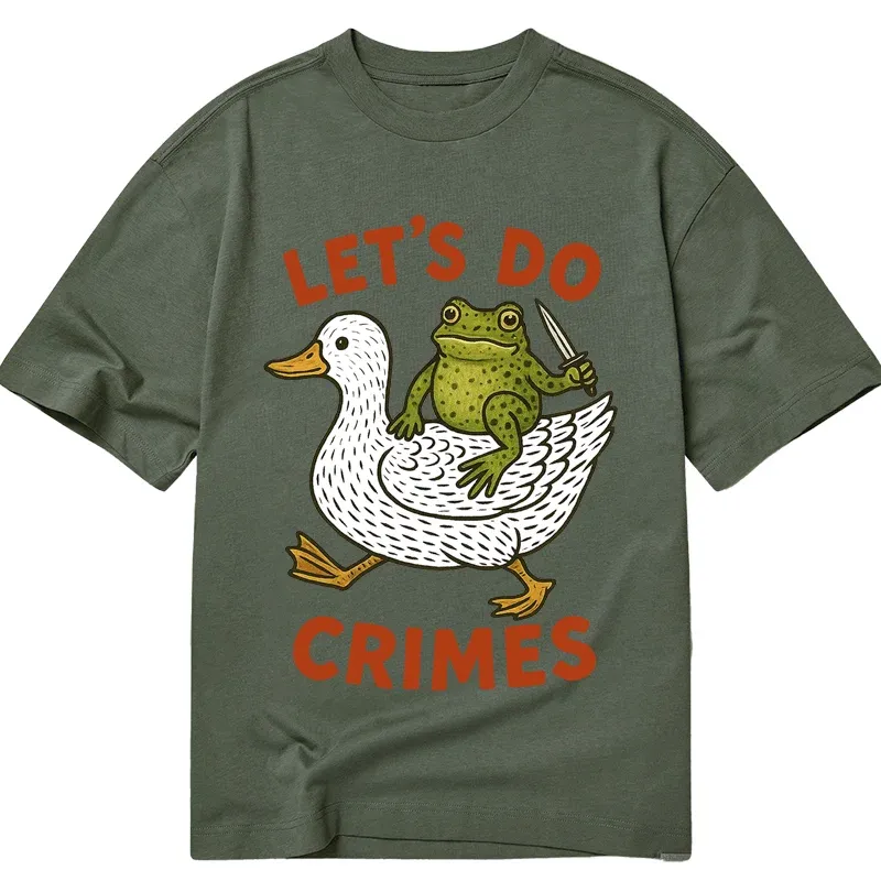 Tokyo-Tiger Frog Ready To Commit Crime Classic T-Shirt