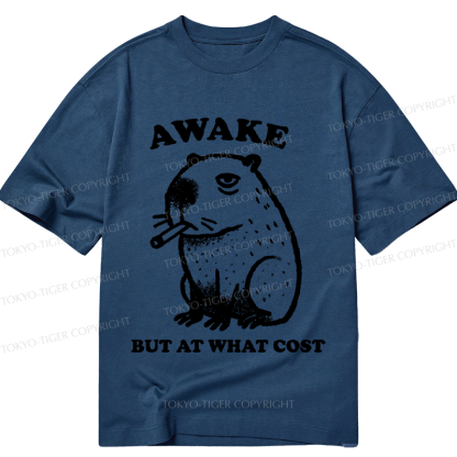 Tokyo-Tiger Smoking Capybara Classic T-Shirt