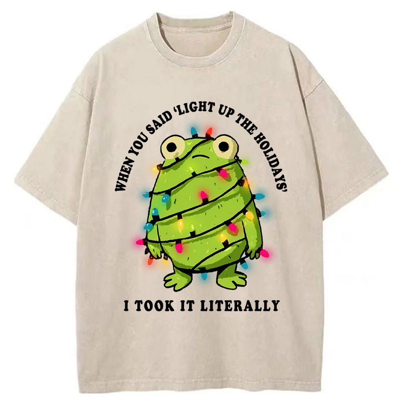 Tokyo-Tiger Oops, I’m the Decoration Washed T-Shirt