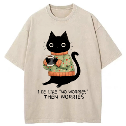 Tokyo-Tiger I’m Fine... But Am I? Washed T-Shirt