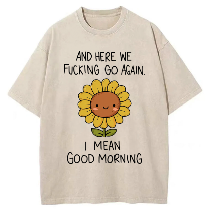 Tokyo-Tiger Here We Go Again Washed T-Shirt