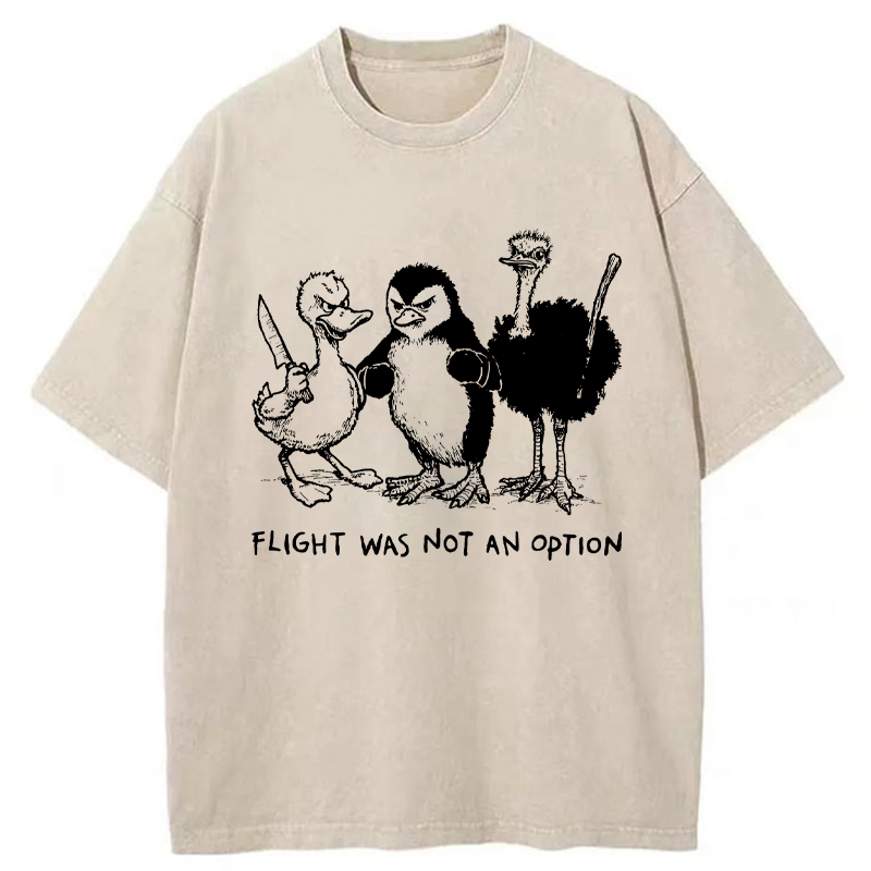 Tokyo-Tiger No Wings, No Problem Washed T-Shirt