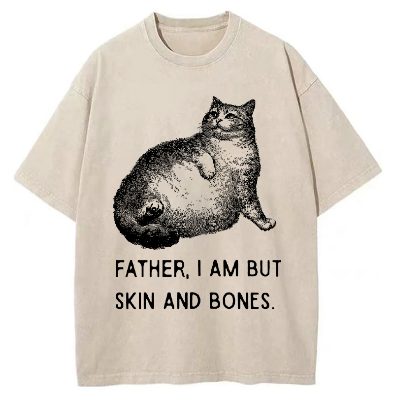 Tokyo-Tiger Feline Famine Washed T-Shirt