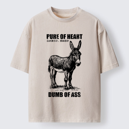 Tokyo-Tiger Good Heart, Empty Head Washed T-Shirt