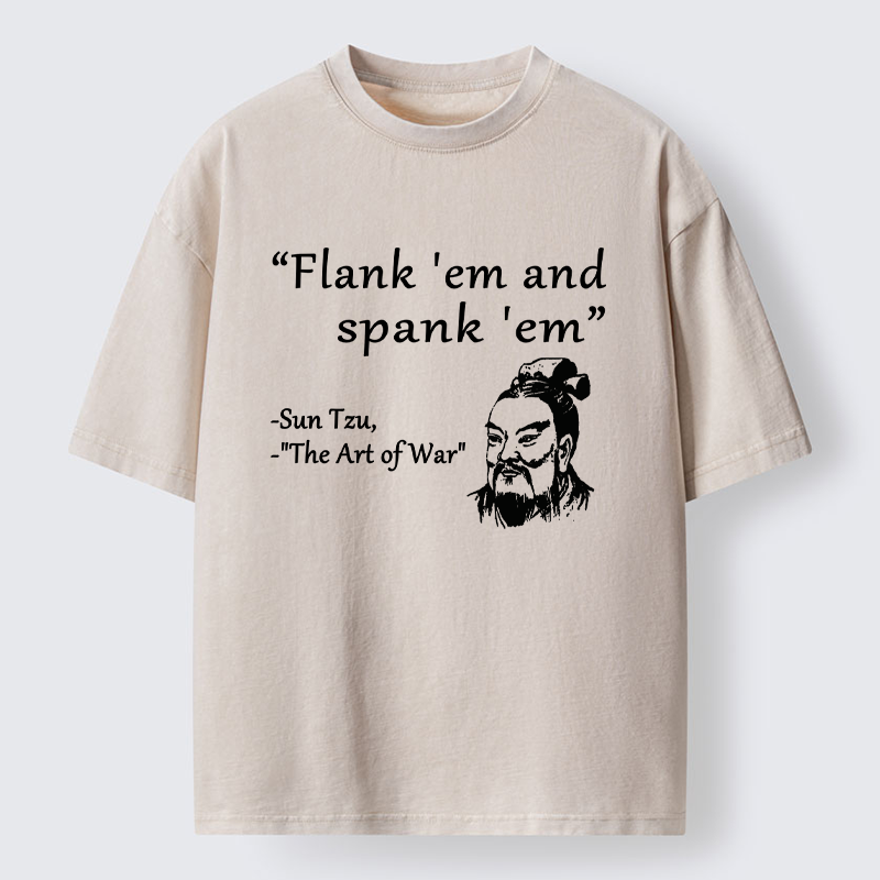 Tokyo-Tiger Sun Tzu's Tactical Washed T-Shirt