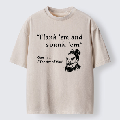 Tokyo-Tiger Sun Tzu's Tactical Washed T-Shirt