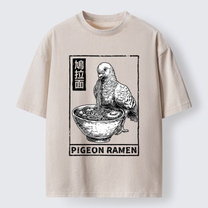 Tokyo-Tiger The Ramen Dove Washed T-Shirt