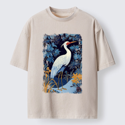 Tokyo-Tiger The Journey of a Thousand Miles Washed T-Shirt