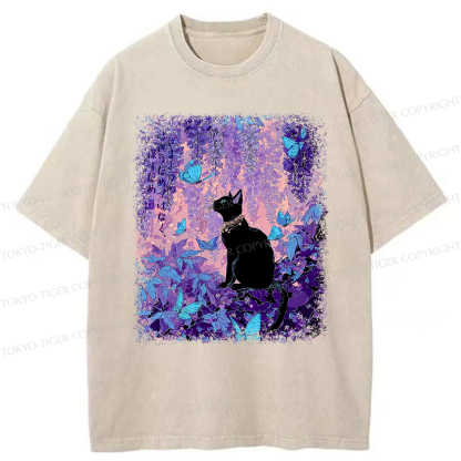 Tokyo-Tiger To Roam Is To Seek, Not To Lose Washed T-Shirt