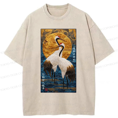 Tokyo-Tiger Fall Seven, Rise Eight - Haste Makes Waste Washed T-Shirt