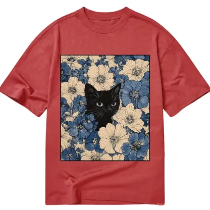 Tokyo-Tiger Cat In The Flowers Classic T-Shirt