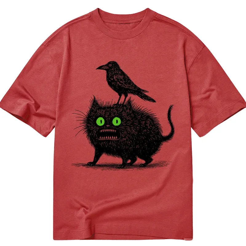 Tokyo-Tiger Crow And Black Cat Classic T-Shirt