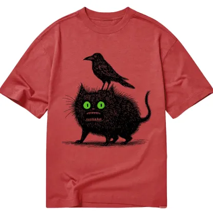 Tokyo-Tiger Crow And Black Cat Classic T-Shirt