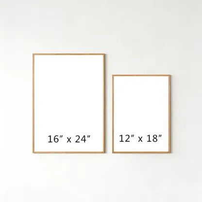 Tokyo-Tiger Woodblock Print Frog Wall Art Poster