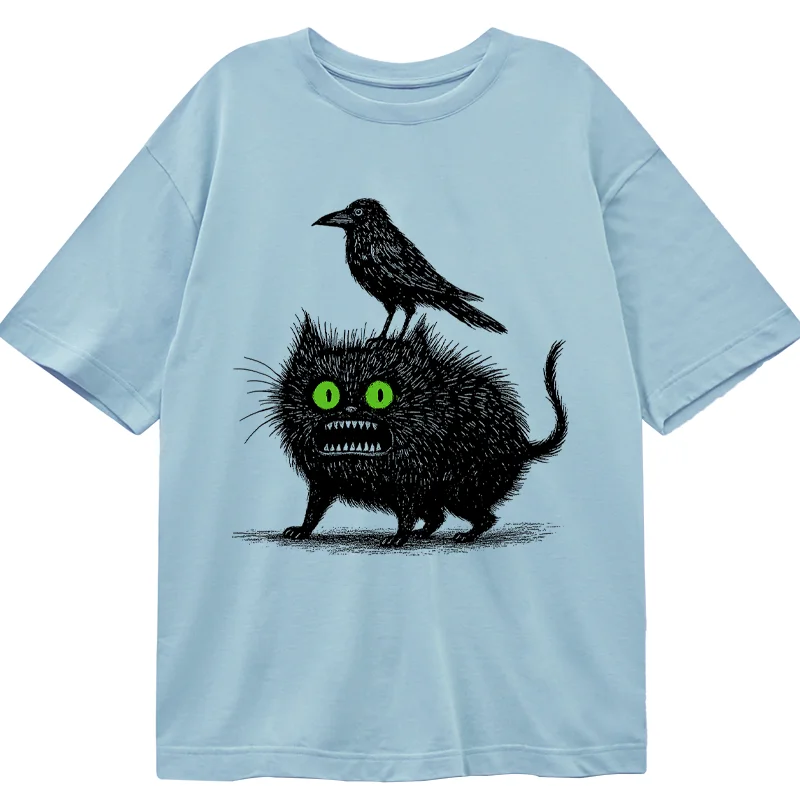 Tokyo-Tiger Crow And Black Cat Classic T-Shirt