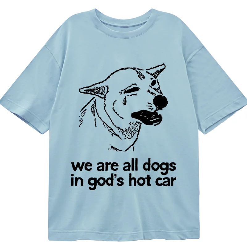 Tokyo-Tiger Sad Dog Funny Classic T-Shirt