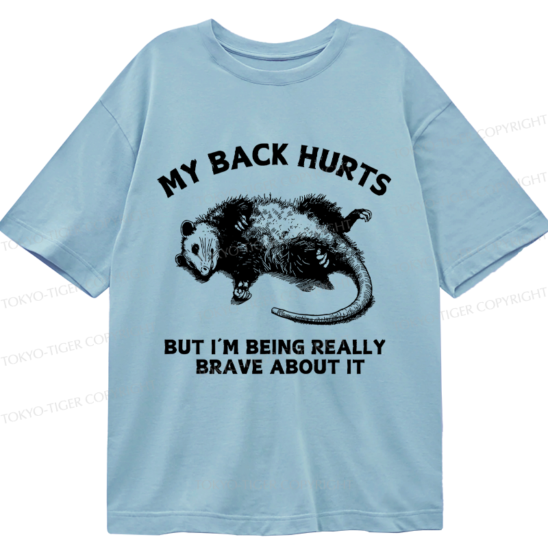 Tokyo-Tiger Opossum Lying Down Classic T-Shirt