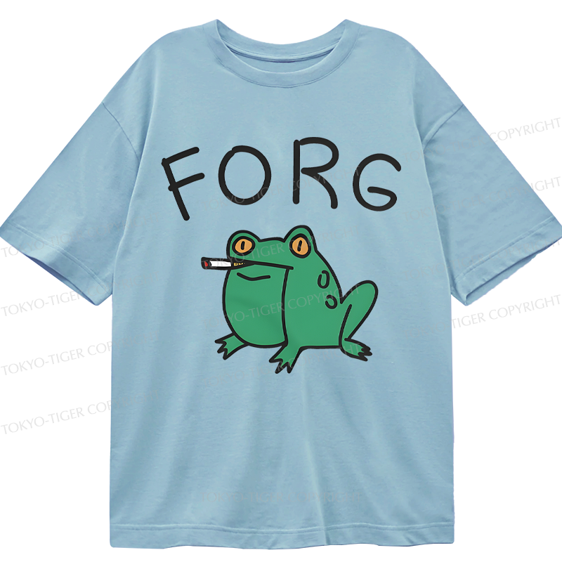 Tokyo-Tiger Smoking Frog Classic T-Shirt