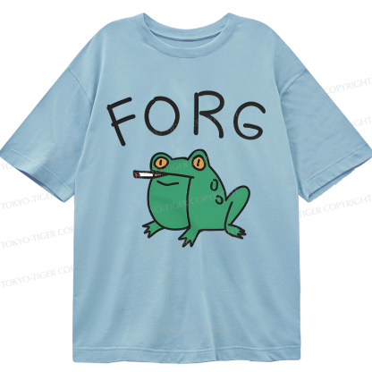 Tokyo-Tiger Smoking Frog Classic T-Shirt