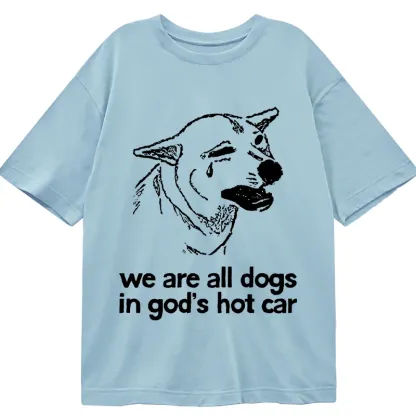 Tokyo-Tiger Sad Dog Funny Classic T-Shirt