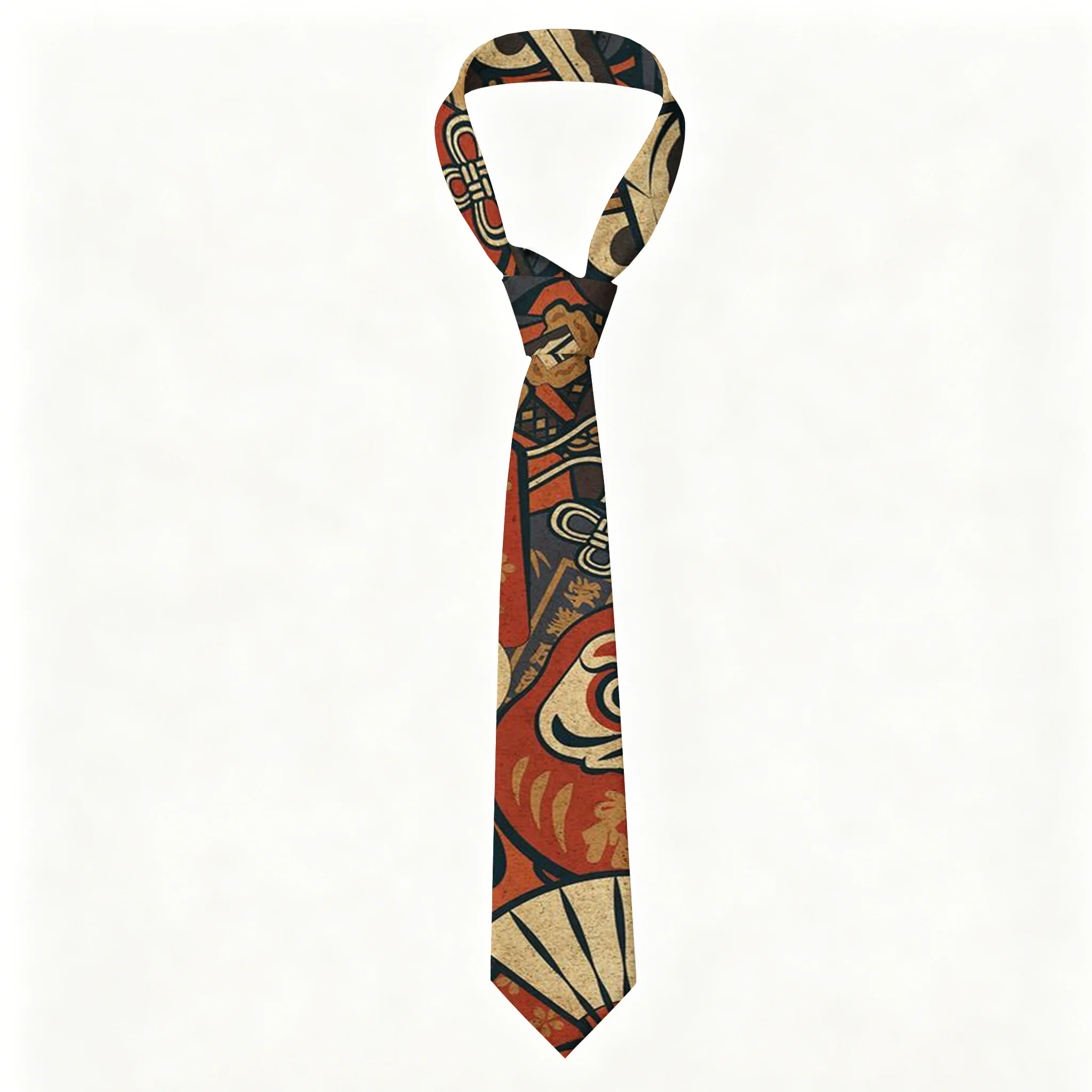Tokyo-Tiger Japanese Traditional Elements Necktie