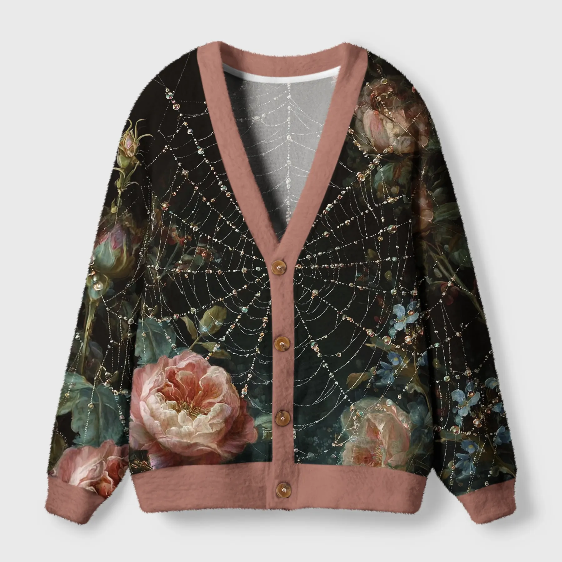 Tokyo-Tiger The Spider’s Tapestry Ugly Cardigan Sweater Sale