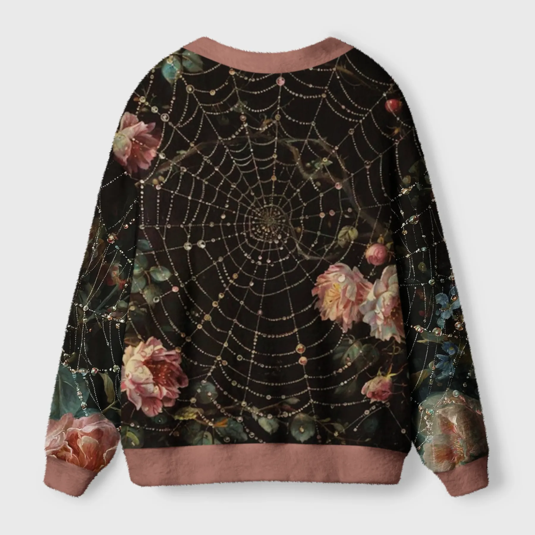 Tokyo-Tiger The Spider’s Tapestry Ugly Cardigan Sweater