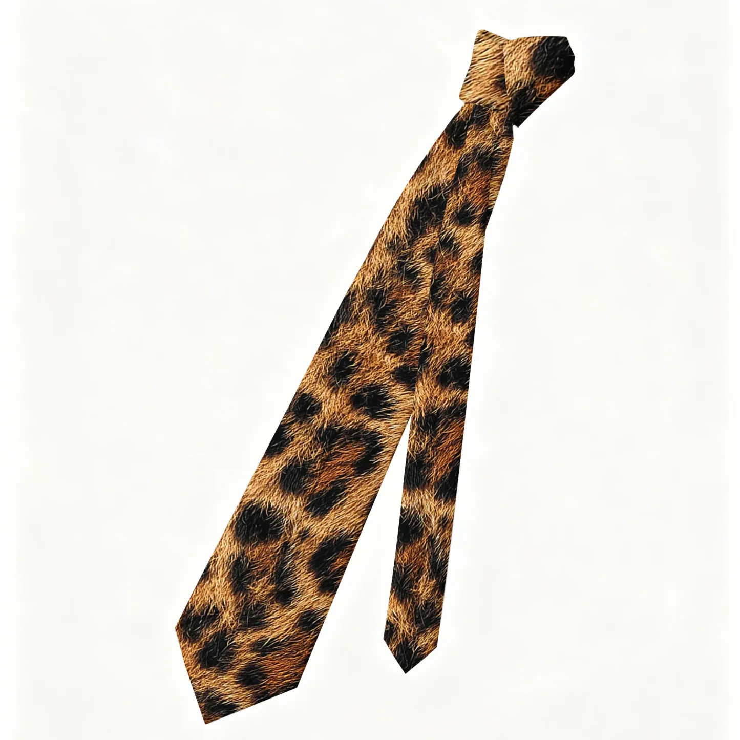 Tokyo-Tiger Savanna-Spirit Leopard Spots: The Wild Charm Necktie
