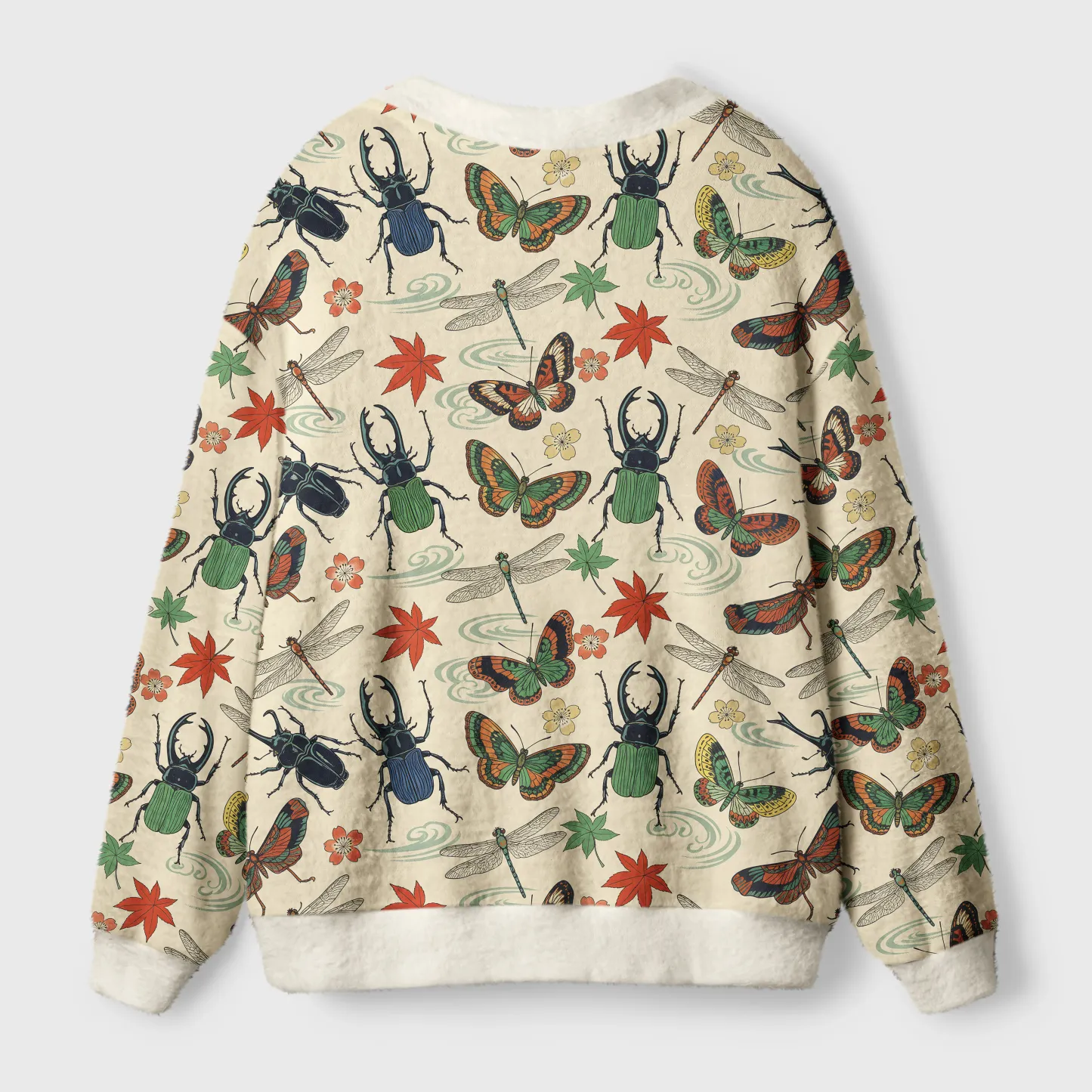 Tokyo-Tiger Insect World Ugly Cardigan Sweater