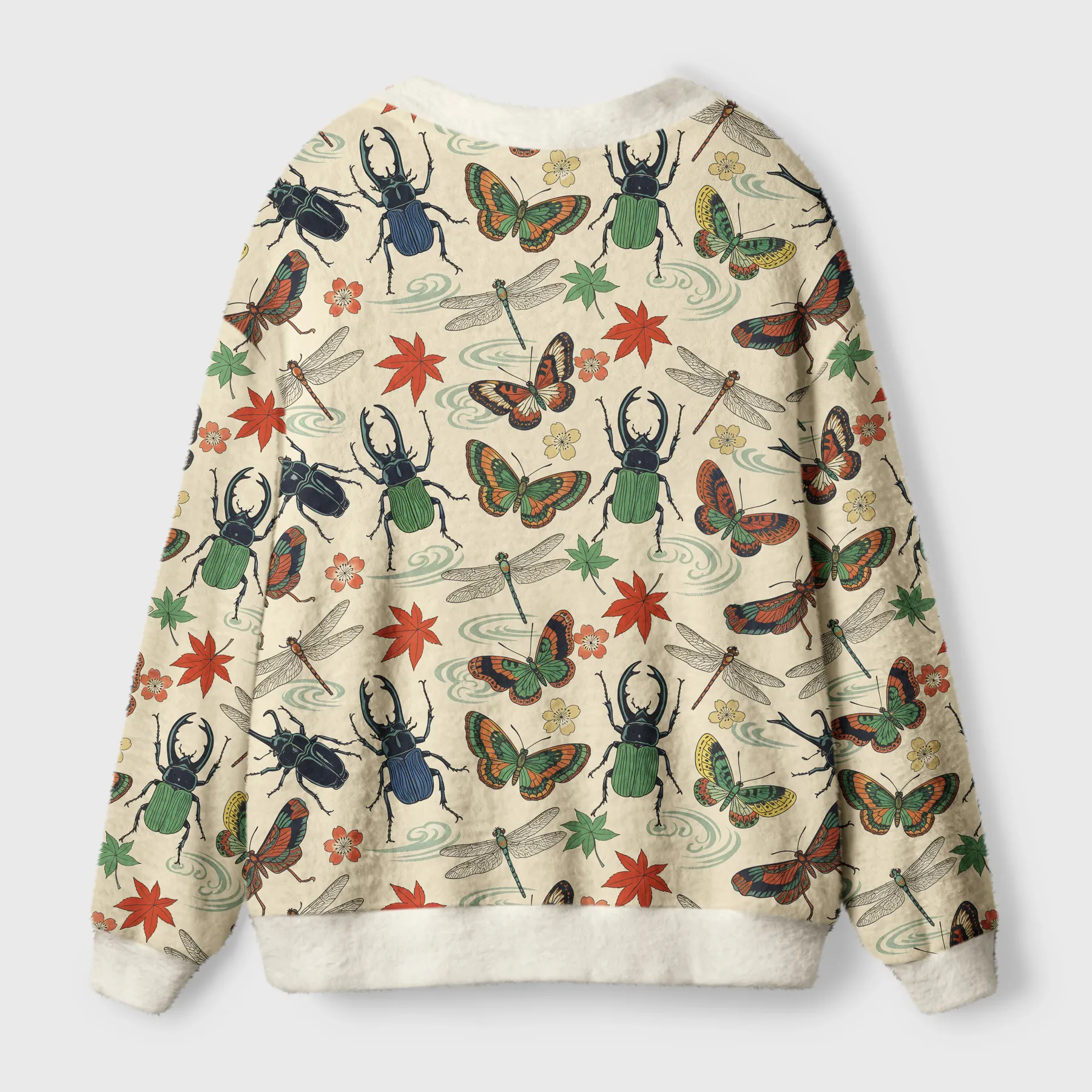 Tokyo-Tiger Insect World Ugly Cardigan Sweater