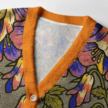 Tokyo-Tiger Lily Of The Valley Ugly Cardigan Sweater