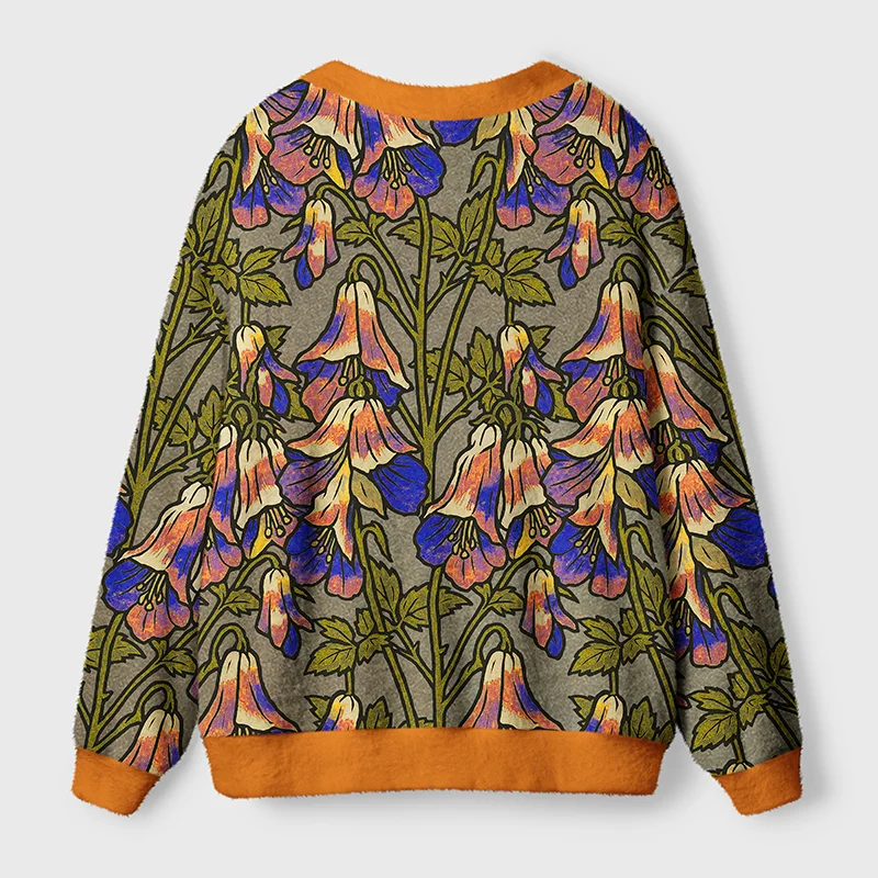 Tokyo-Tiger Lily Of The Valley Ugly Cardigan Sweater