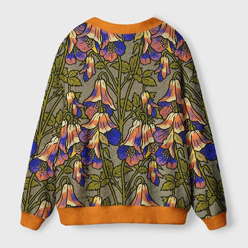 Tokyo-Tiger Lily Of The Valley Ugly Cardigan Sweater